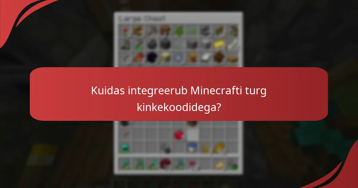 Kuidas lunastada Minecrafti kinkekoodi?
