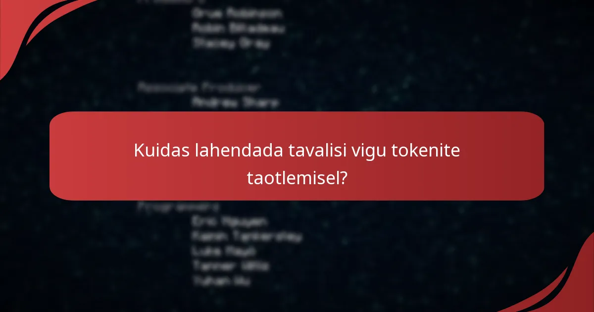Millised piirkonnad toetavad Minecrafti tokenite taotlusi?