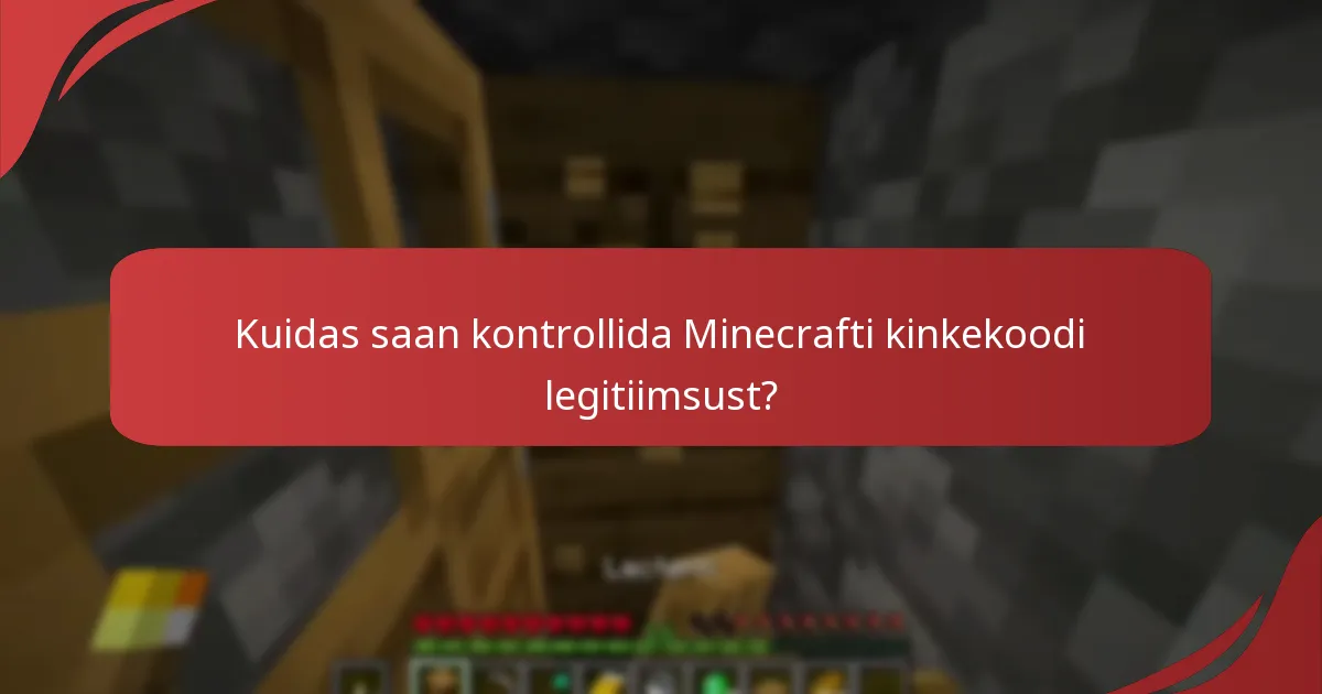 Millised reklaamipakkumised on praegu saadaval Minecrafti kinkekoodide jaoks?