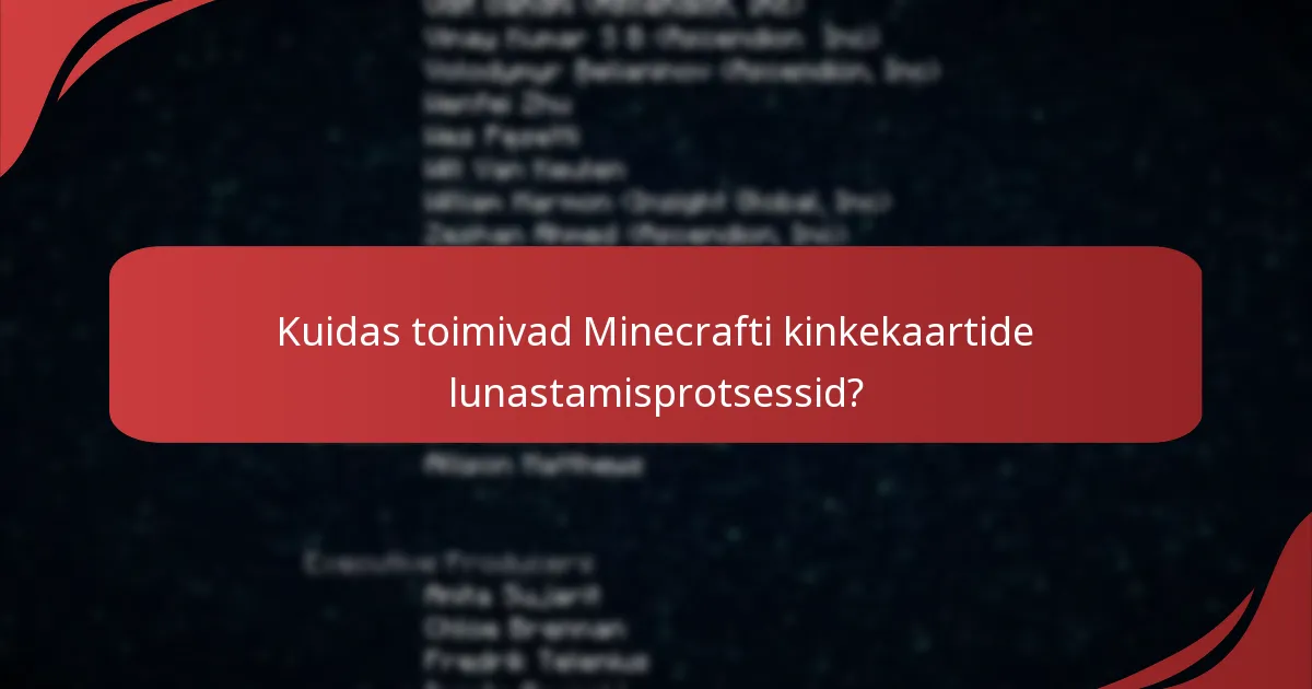 Millised hariduslikud allahindlused on saadaval Minecrafti kinkekaartide jaoks?