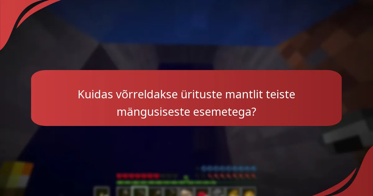 Kuidas integreerub ürituste mantel Minecrafti üritustega?