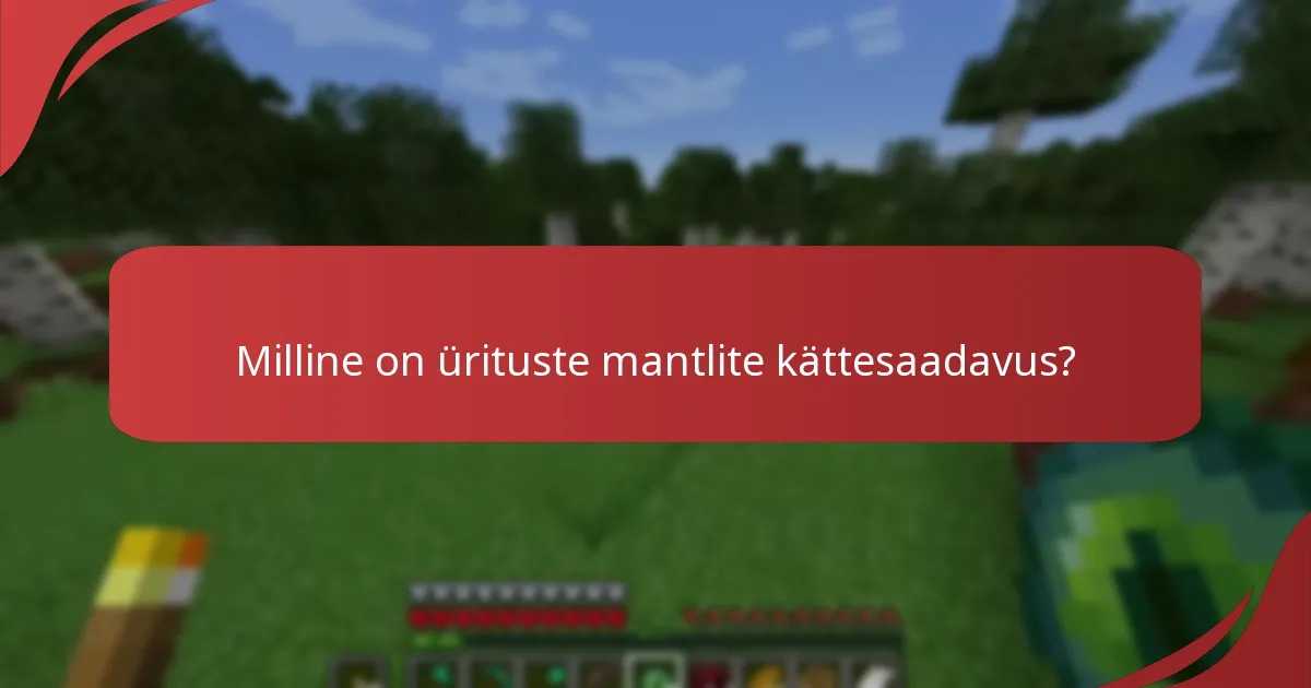Millised üritused pakuvad hooajalisi mantlite langetamisi?