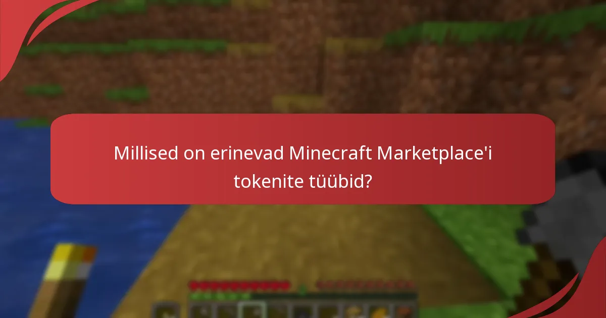 Kust osta Minecraft Marketplace’i tokenid?