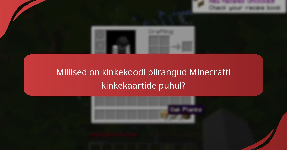 Kuidas võrreldakse Minecrafti kinkekaardid teiste maksevalikutega?