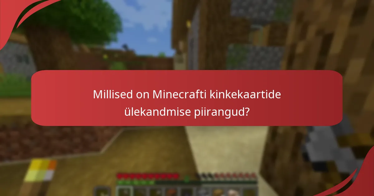 Kuidas võrreldakse Minecrafti kinkekaarte teiste mängude kinkekaartidega?