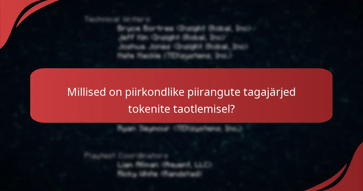Kuidas lahendada tavalisi vigu tokenite taotlemisel?