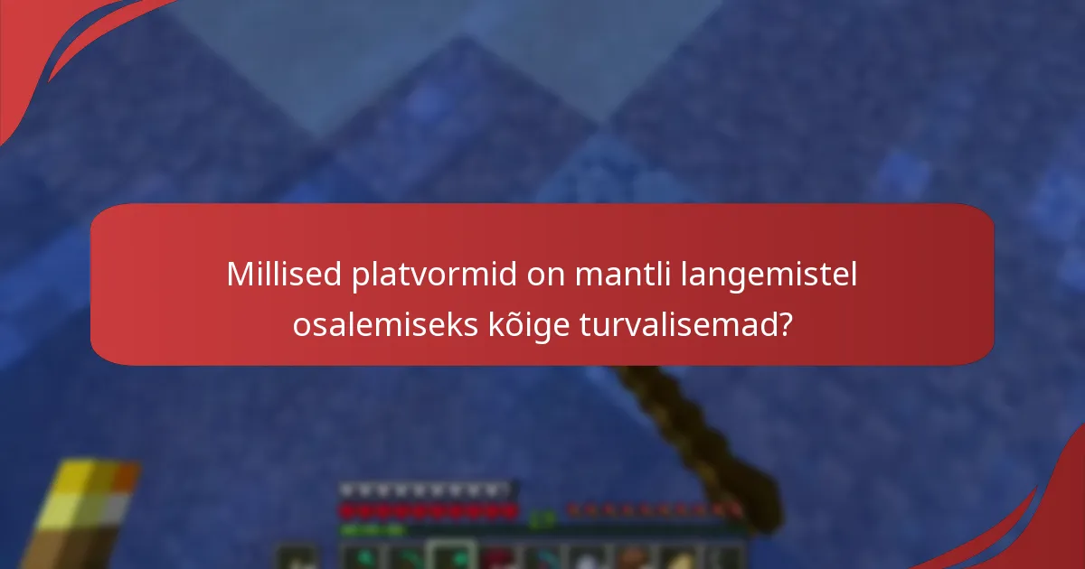 Kuidas vältida petuskeeme mantli langemise ajal?