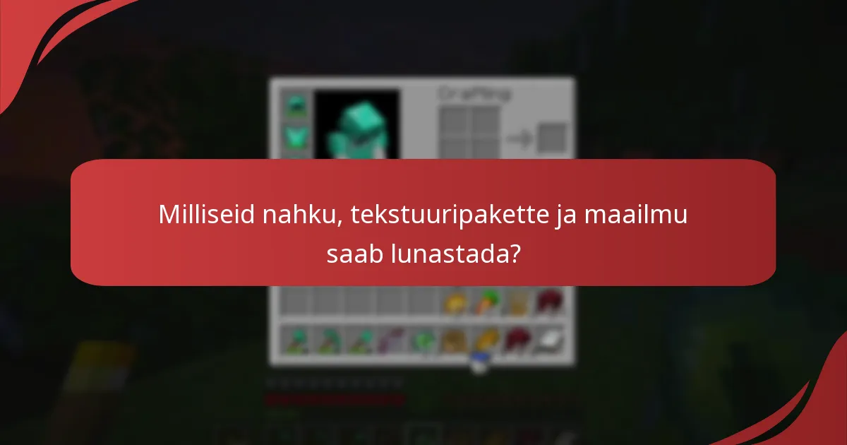 Kuidas osta Minecrafti tokene, kui see on vajalik?